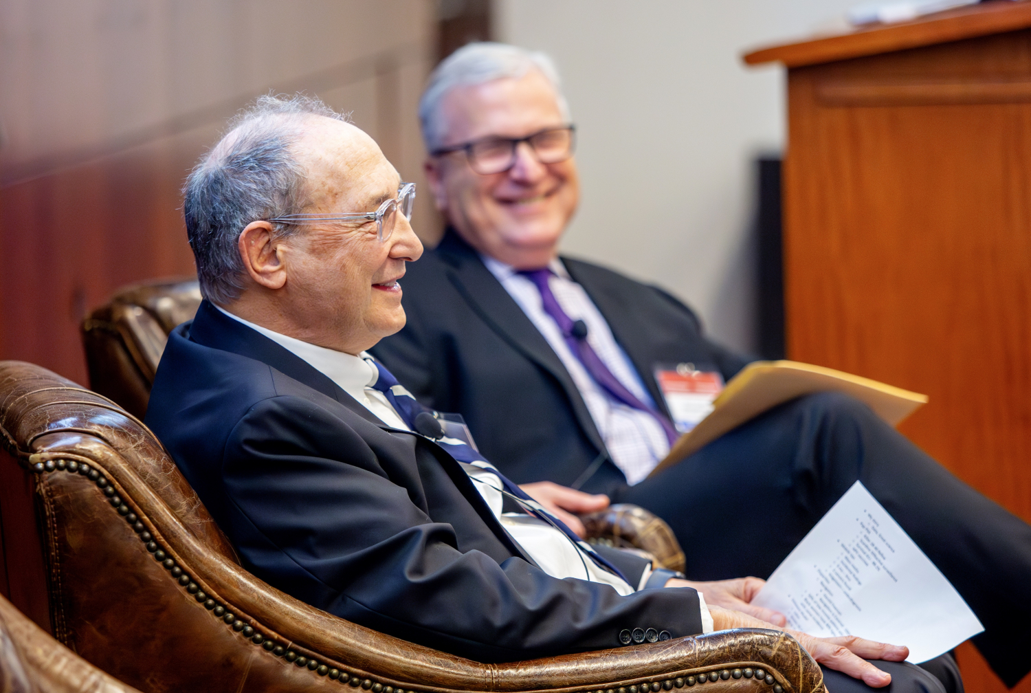 Panellists in conversation at a Weill Cornell Medicine conference